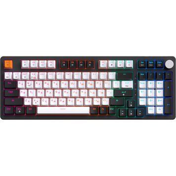 Клавіатура GamePro MK170B Hot-Swap Red Swich RGB USB UA Black (MK170B) MK170B фото