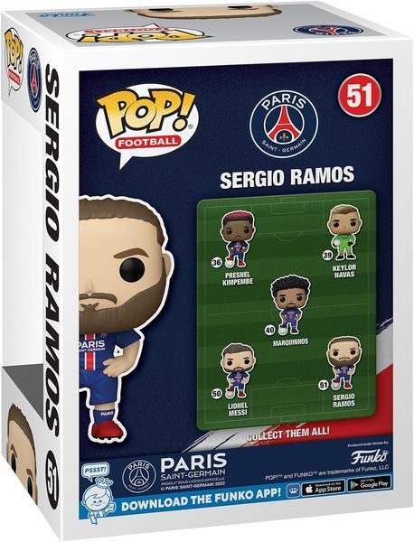 Фігурка Funko POP Football: PSG - Sergio Ramos 5908305240129 фото