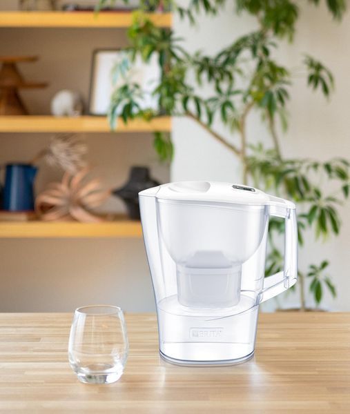 Brita Фильтр-кувшин Aluna Memo MXPro 2.4л (1.4л очищенной воды) белый 1052801 фото