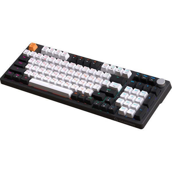 Клавиатура GamePro MK170B Hot-Swap Red Swich RGB USB UA Black (MK170B) MK170B фото
