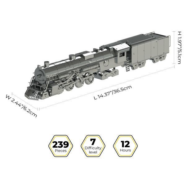Конструктор Metal Time коллекционная модель Polar Steel (MT052ST) MT052ST фото