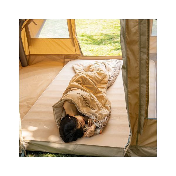 Спальний мішок Naturehike L150 NH20MSD05 лівий (13&deg;C) бежевий (6976023922282) 6976023922282 фото