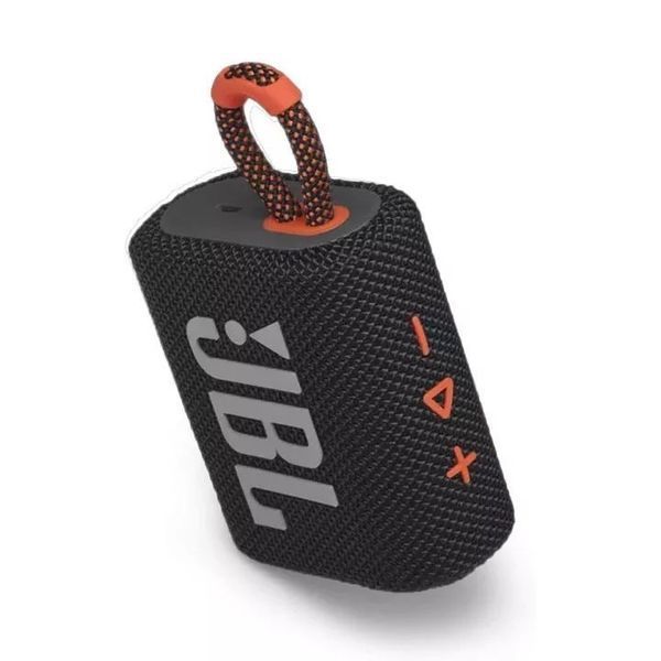 Акустика портативная JBL Go 3 Black-Orange (JBLGO3BLKO) JBLGO3BLKO фото