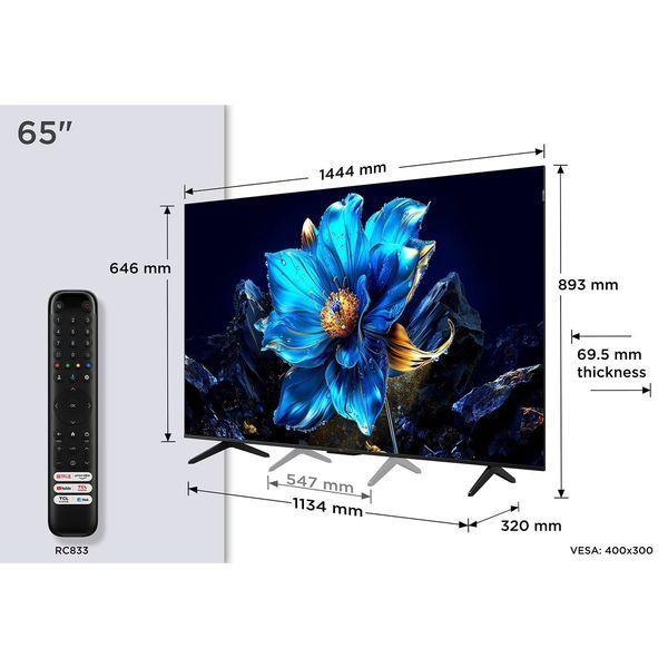 Телевизор 65" TCL 65P7K 65P7K фото