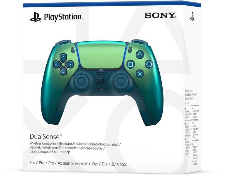 Ігровий джойстик Sony PS5 DualSense Chrome Teal 1000050603 фото