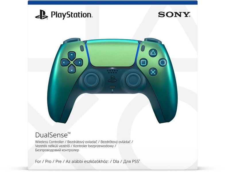 Ігровий джойстик Sony PS5 DualSense Chrome Teal 1000050603 фото