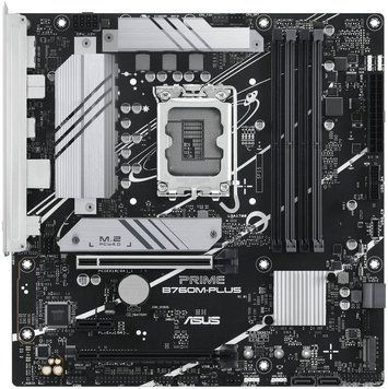 Материнcька плата ASUS PRIME B760M-PLUS s1700 B760 4xDDR5 M.2 HDMI DP mATX 90MB1GY0-M0EAY0 фото