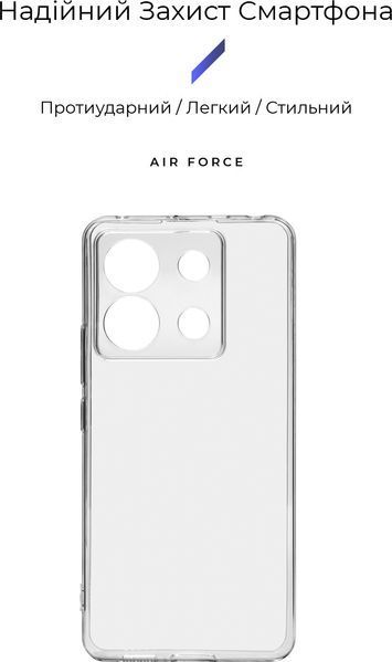 Накладка ArmorStandart Air Series для Redmi Note 13 Pro 5G / Poco X6 Camera cover Clear (ARM71835) ARM71835 фото