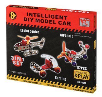 Конструктор металлический Same Toy - 3в1 (117 эл.) 58042Ut фото