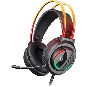 Наушники Defender Flame RGB Black (64555) 64555 фото