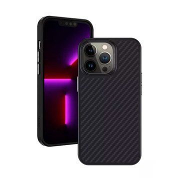 Накладка Blueo Aramid Fiber Anti-Drop Case для iPhone 13 Pro with MagSafe Black (BK5777-13P) BK5777-13P фото