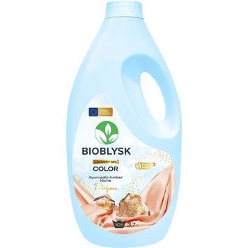 Гель для прання BioBlysk Color & Ayurvedic Amber Niche Perfume 3.7 л 4820285280944 фото