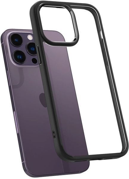 Накладка Spigen для iPhone 14 Pro Max Ultra Hybrid Matte Black (ACS04817) ACS04817 фото