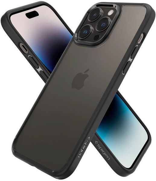 Накладка Spigen для iPhone 14 Pro Max Ultra Hybrid Matte Black (ACS04817) ACS04817 фото