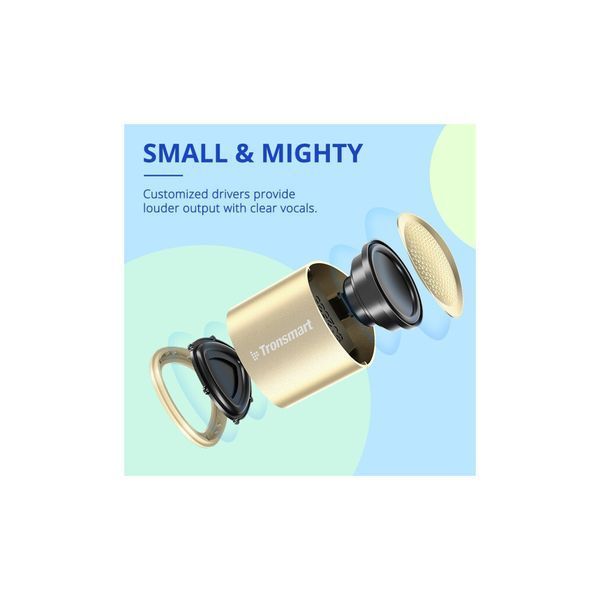 Акустична система Tronsmart Nimo Mini Speaker Gold (985908) 985908 фото
