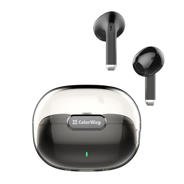 Навушники TWS ColorWay Slim Earbuds Black (CW-TWS2BK) CW-TWS2BK фото