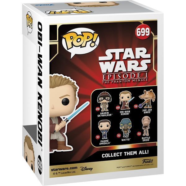 Фігурка Funko POP Star Wars: PM 25th - Obi-Wan (Young) 5908305248033 фото