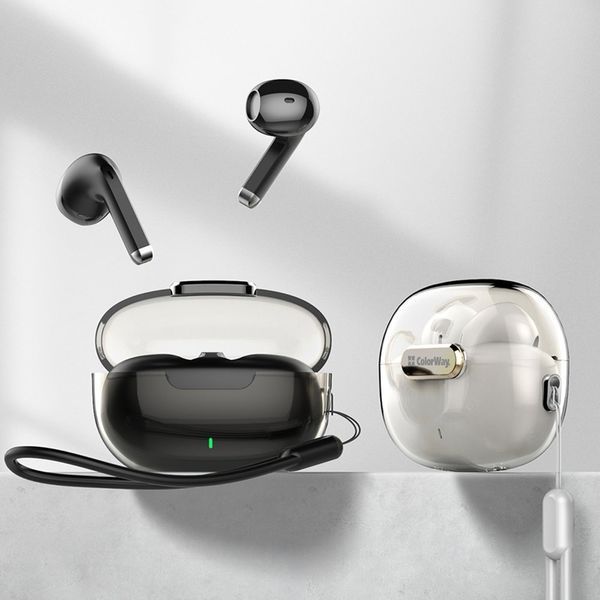 Навушники TWS ColorWay Slim Earbuds Black (CW-TWS2BK) CW-TWS2BK фото