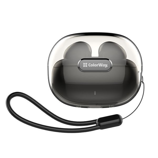 Навушники TWS ColorWay Slim Earbuds Black (CW-TWS2BK) CW-TWS2BK фото