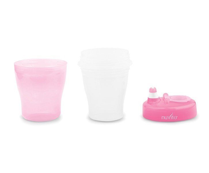 Поильник непроливайка Nuvita 12м+ 200мл NV1433Pink NV1433Pink фото