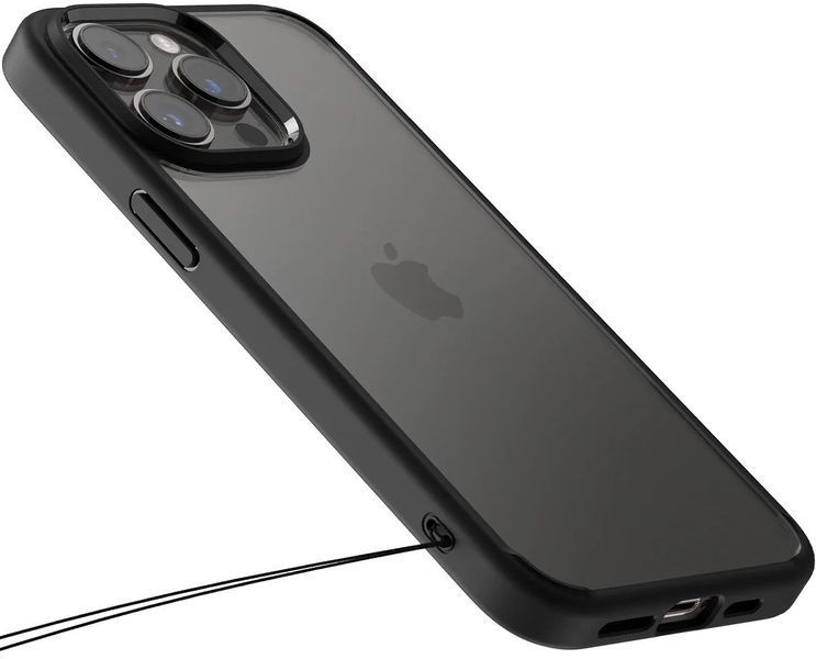 Накладка Spigen для iPhone 14 Pro Max Ultra Hybrid Matte Black (ACS04817) ACS04817 фото