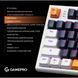 Клавіатура GamePro MK180W Hot-Swap Red Swich RGB USB UA White (MK180W) MK180W фото 7