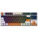 Клавіатура GamePro MK180W Hot-Swap Red Swich RGB USB UA White (MK180W) MK180W фото 1