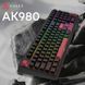 Клавіатура Ajazz AK980 Red Switch USB UA Black (AK980-R-BR) AK980-R-BR фото 6