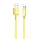 Кабель ColorWay USB - Type-C (soft silicone) 2.4A 1м жовтий (CW-CBUC043-Y) CW-CBUC043-Y фото 8