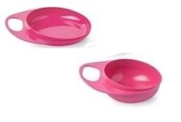 Nuvita Тарелка для кормления Nuvita Easy Eating (2шт. глубокая и мелкая) NV8461Pink NV8461Pink фото