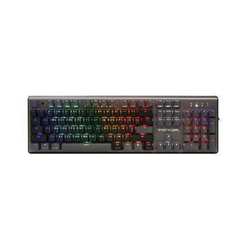 Клавиатура A4Tech FS100 RGB FS Switch USB Stone Black (4711421000567) 4711421000567 фото