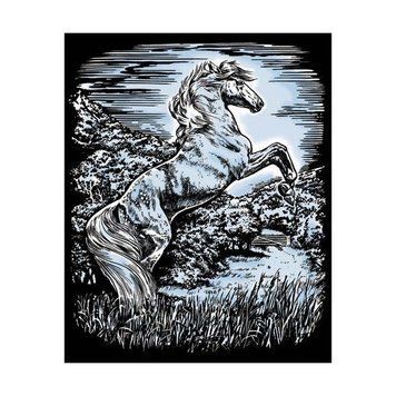 Набор для творчества ARTFOIL SILVER Stallion Sequin Art SA1033 фото