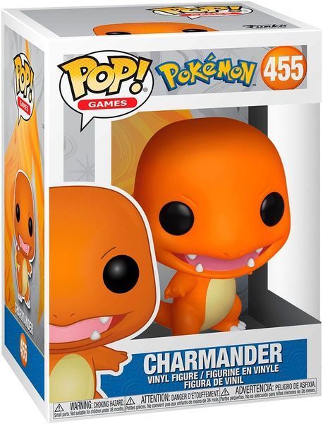 Funko Фигурка Funko POP Games: Pokemon - Charmander - EMEA 5908305242451 фото