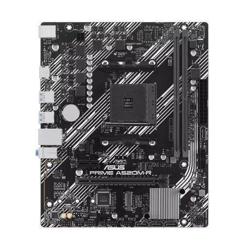 ASUS Материнcкая плата PRIME A520M-R sAM4 A520 2xDDR4 M.2 HDMI mATX 90MB1H60-M0EAY0 фото