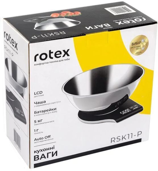 Ваги кухонні Rotex RSK11-P RSK11-P фото