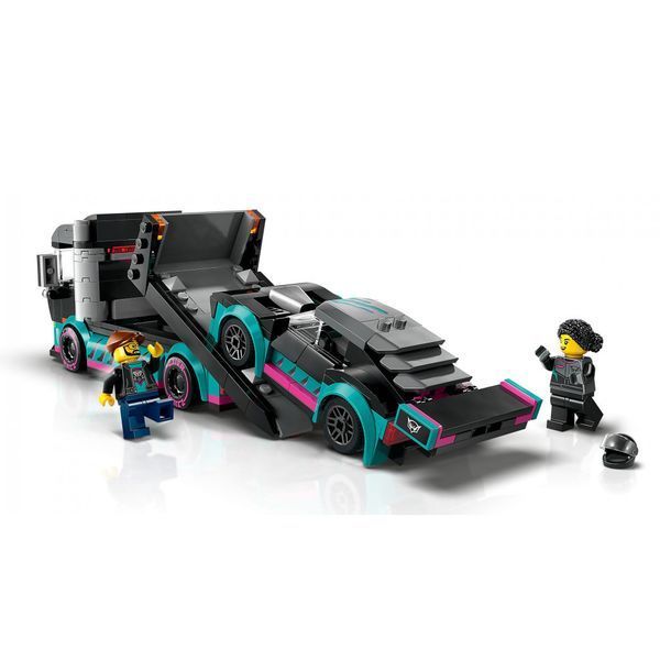 Конструктор LEGO City Автомобиль для гонки и автовоза 328 деталей (60406) 60406 фото