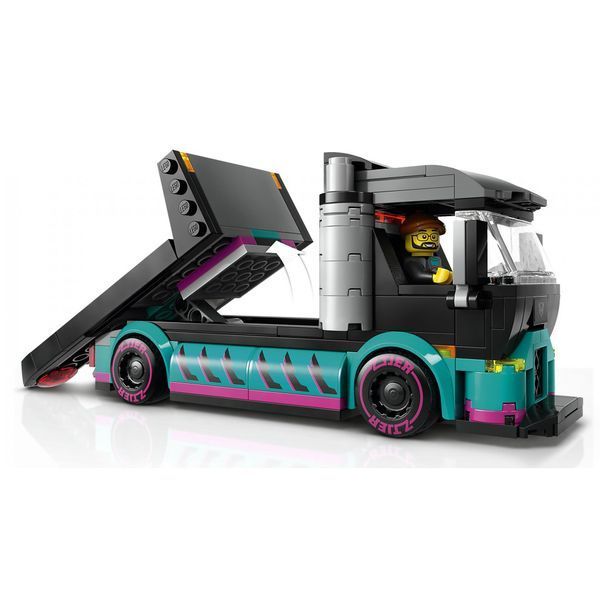 Конструктор LEGO City Автомобиль для гонки и автовоза 328 деталей (60406) 60406 фото