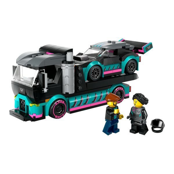 Конструктор LEGO City Автомобиль для гонки и автовоза 328 деталей (60406) 60406 фото