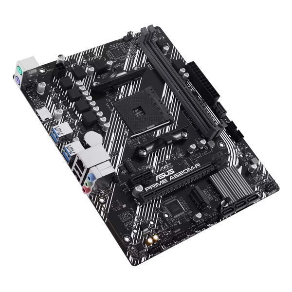 ASUS Материнcкая плата PRIME A520M-R sAM4 A520 2xDDR4 M.2 HDMI mATX 90MB1H60-M0EAY0 фото
