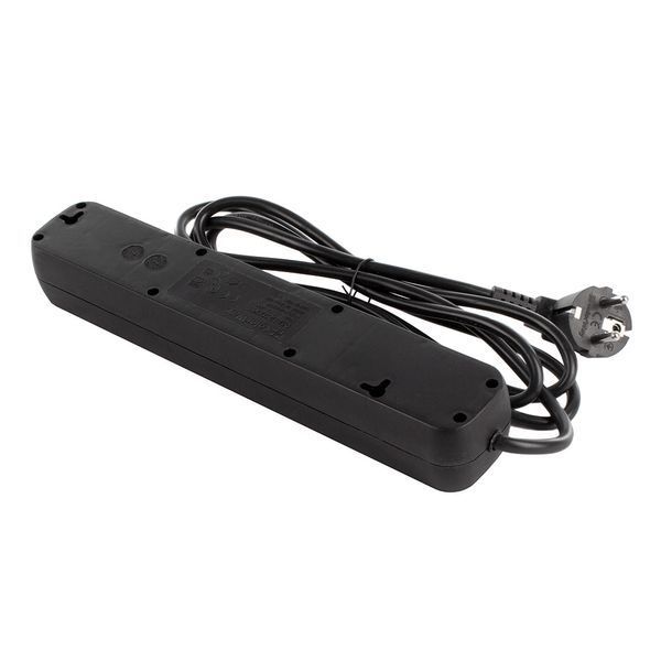 Мережевий фільтр СolorWay 5 розеток/2M Black (CW-PSEA52BK) CW-PSEA52BK фото