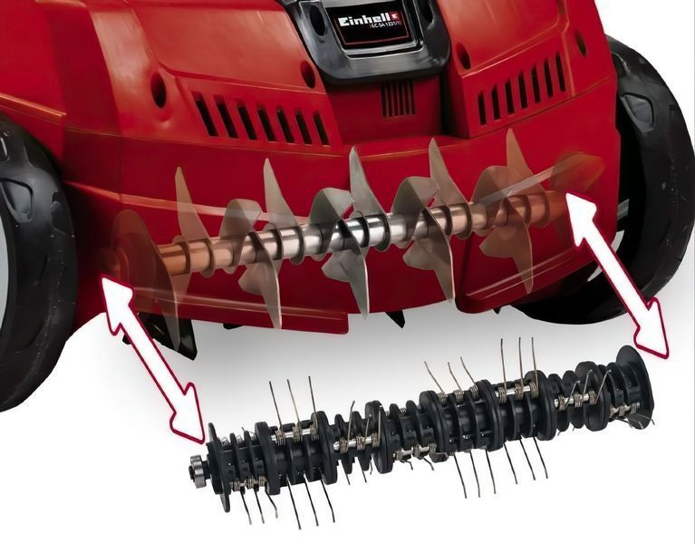 Аератор-скарифікатор Einhell GC-SA 1231/1 1200Вт 31см 28л до 300 кв.м. 3420640 фото