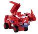 Конструктор-трансформер Super Wings Small Blocks 2в1 Buildable Transforming Vehicle Джетт (Jett) EU385005 фото 3