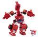 Конструктор-трансформер Super Wings Small Blocks 2в1 Buildable Transforming Vehicle Джетт (Jett) EU385005 фото 1