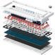 Клавіатура GamePro Genesis Warden MK160BL Outemu Swithes USB White (MK160BL) MK160BL фото 4