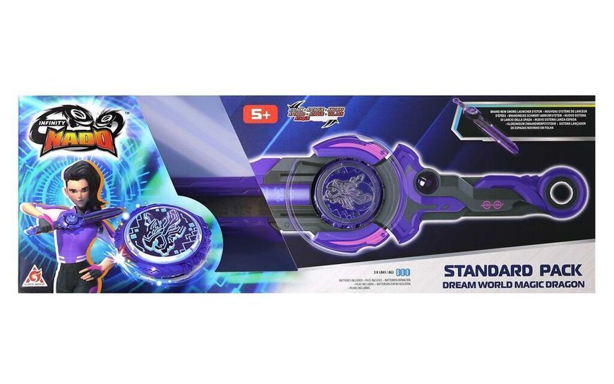 Дзиґа Infinity Nado VI Standard Pack Чарівний Дракон світу мрій (Dream World Magic Dragon) EU654127 фото