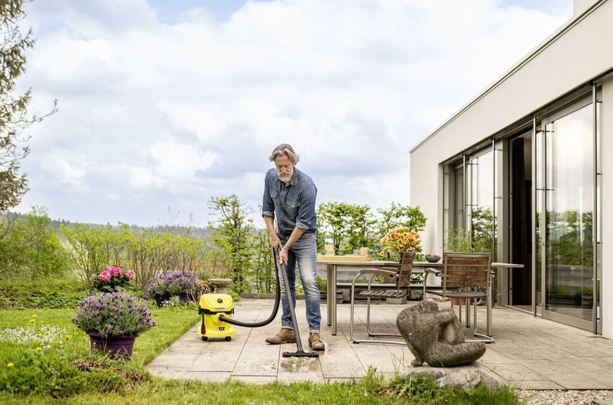 Пилосос професійний акумуляторний Karcher WD 2-18 1.628-500.0 1.628-500.0 фото