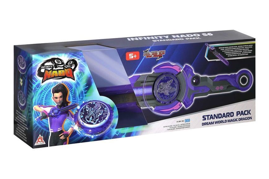 Дзиґа Infinity Nado VI Standard Pack Чарівний Дракон світу мрій (Dream World Magic Dragon) EU654127 фото