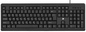Клавіатура 2E KS108 USB Black (2E-KS108UB_UA) 2E-KS108UB_UA фото