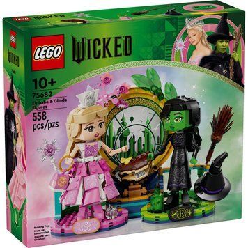 Конструктор LEGO Wicked Фигурки Эльфабы и Глинды 558 деталей (75682) 75682 фото