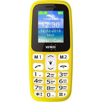 Мобільний телефон Verico Classic A183 Yellow 4713095608278 фото